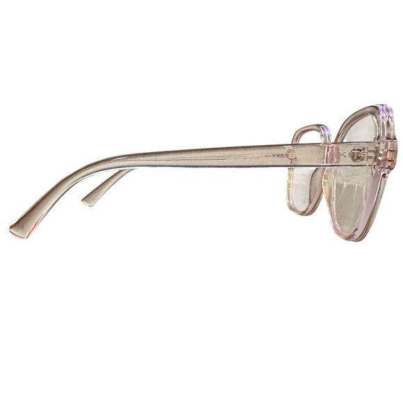 Kits Sunday Crystal Pink Standard Readers +0.75 Blue Light Blocking Glasses - Picture 3 of 4
